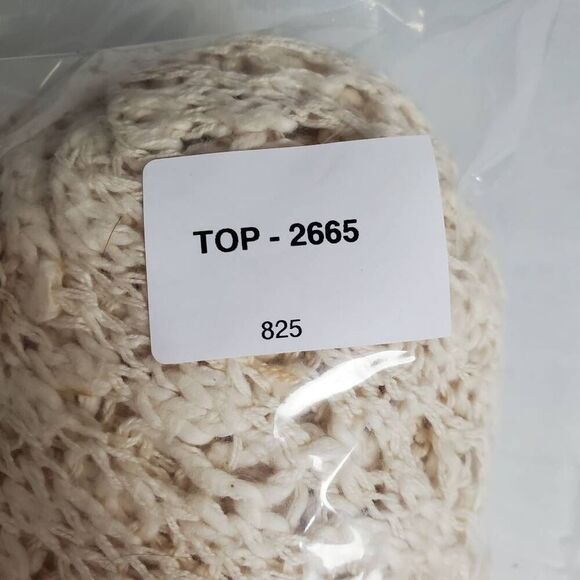 Maurices Women's S Cream Open Knit Long Sweater Vest 100% Cotton Boho Layering - Picture 6 of 6